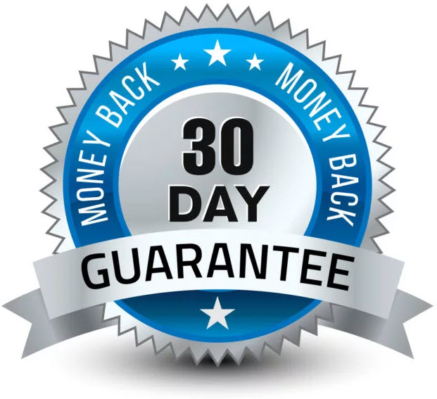 30 day guarantee badge